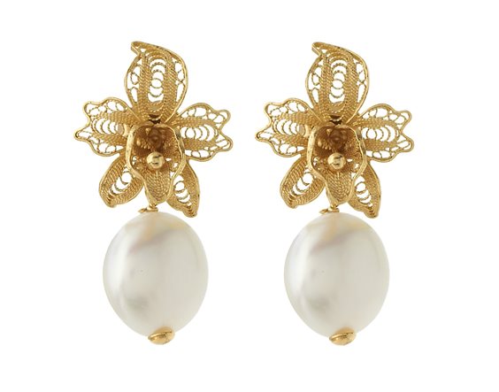 Orecchini Misis Donna MARISOL in Argento Perla OR08730PE - OR08730PE